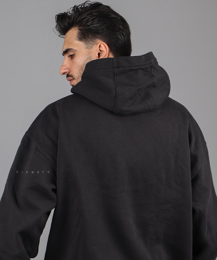                                                                                                                                             طوسی روشن کرم ملانژ قهوه ای مشکی نوک مدادی پاییزه هودی 6025  - تصویر 5