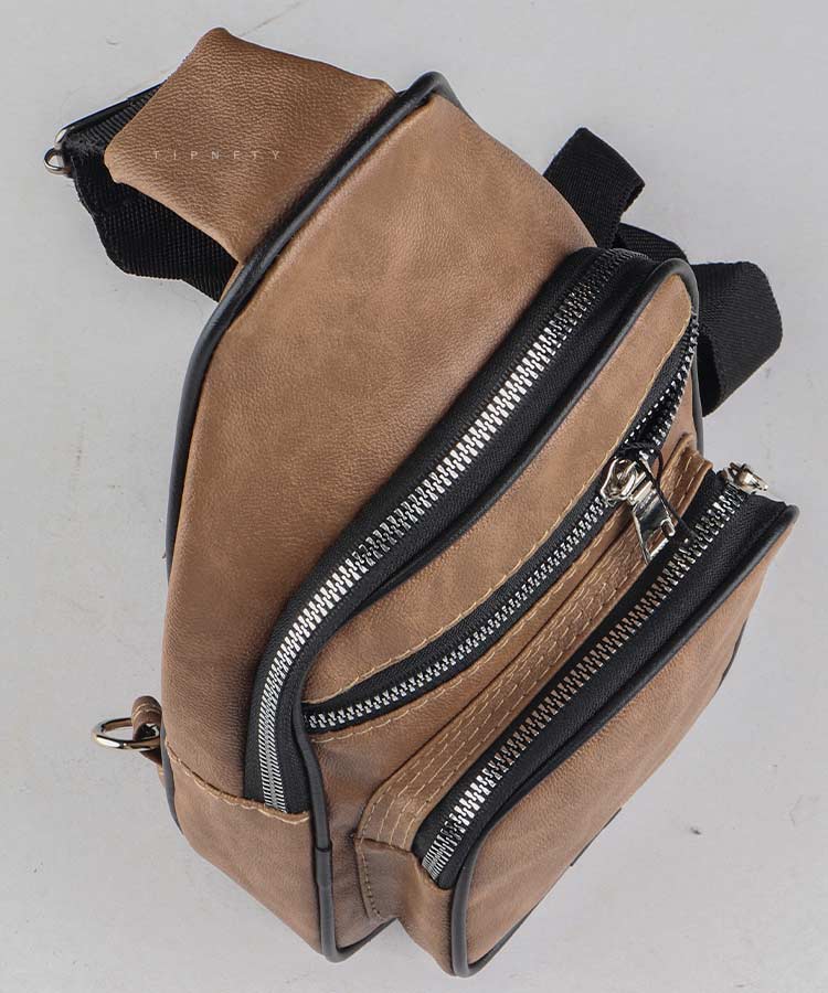                   طوسی عسلی کیف دوشی 4245  - تصویر 4