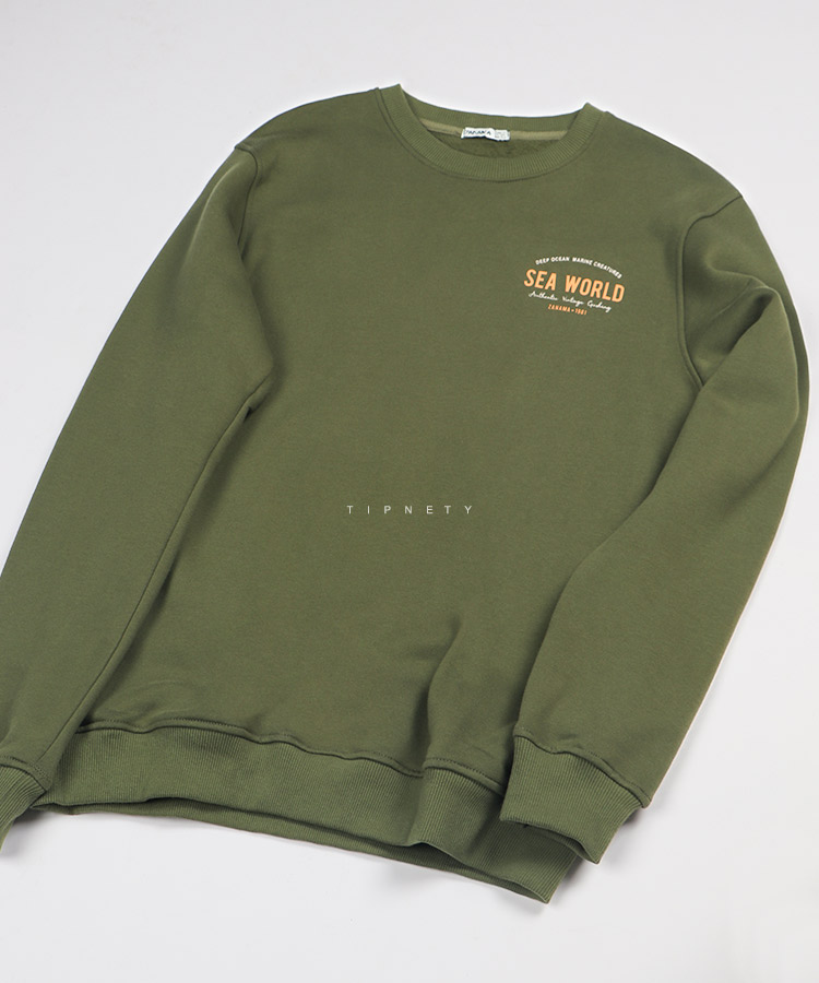 دورس زیتونی مردانه طرحدار 1267