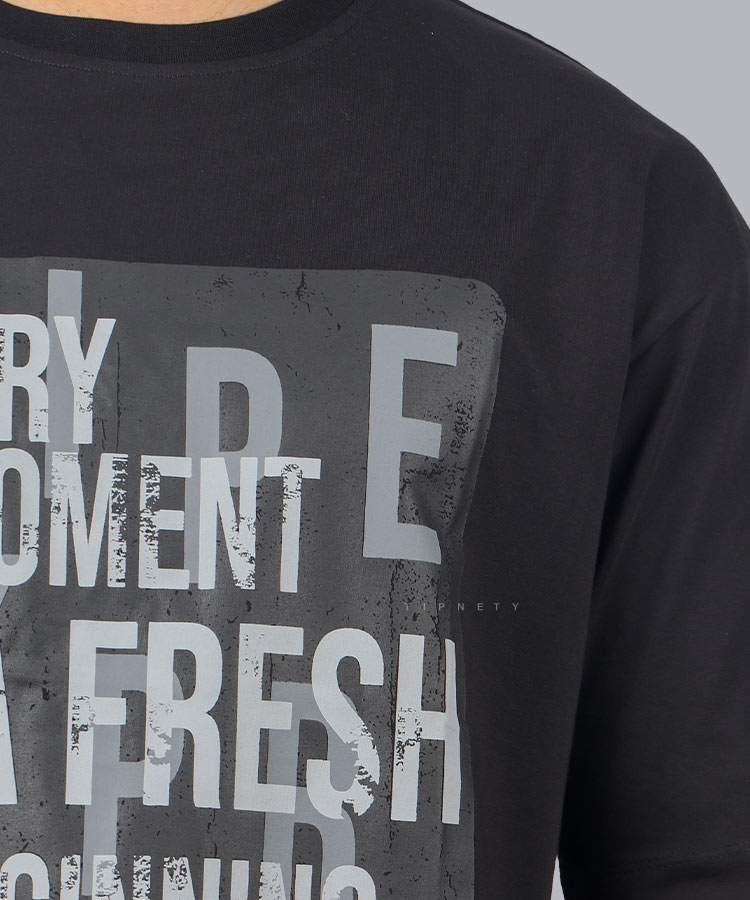                         مشکی تیشرت لش 1584  - تصویر 5