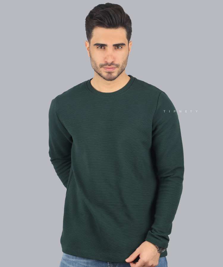 تیشرت مردانه آستین بلند ساده 5266