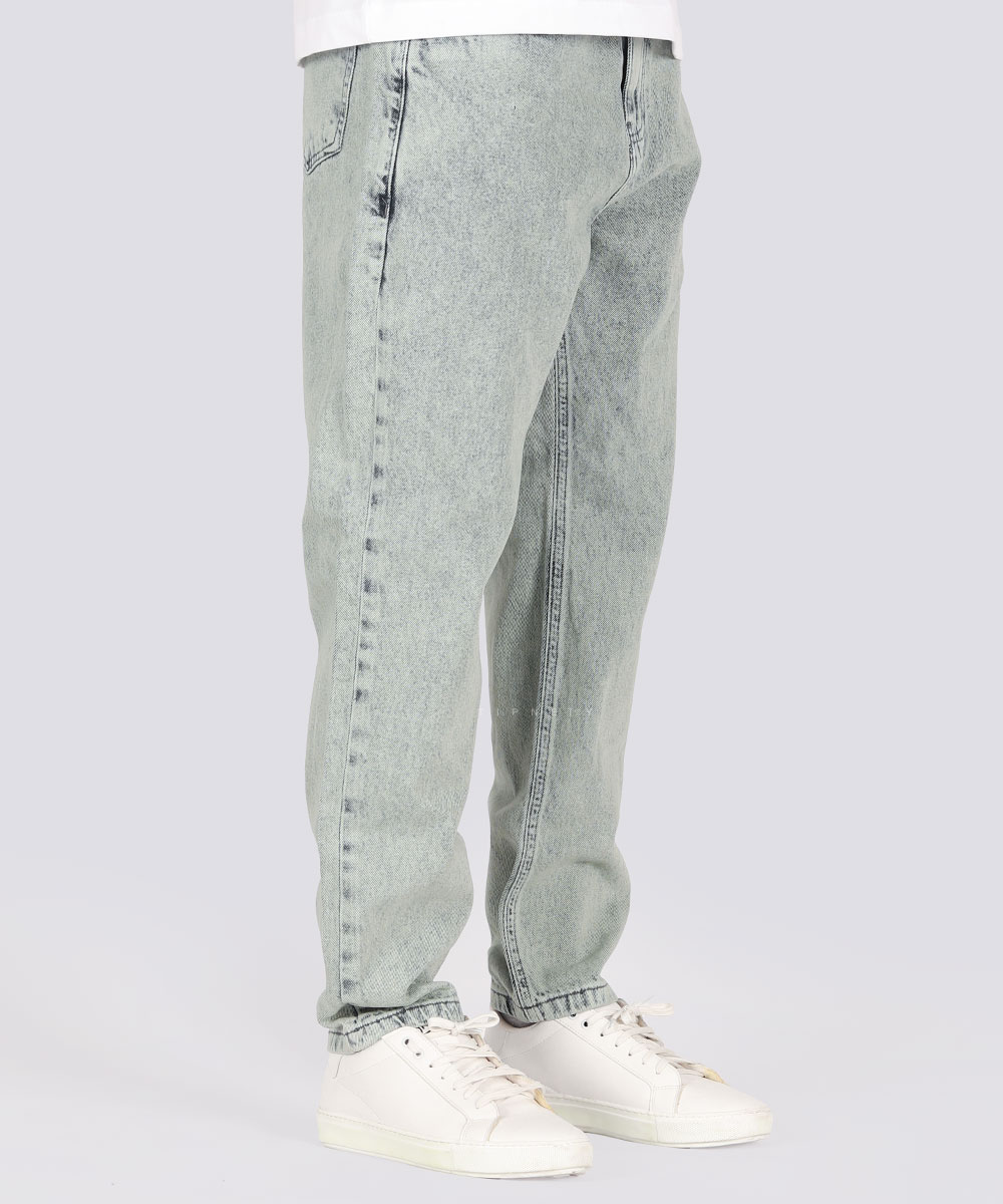     سبز شلوار جین مام فیت 2739  - تصویر 4