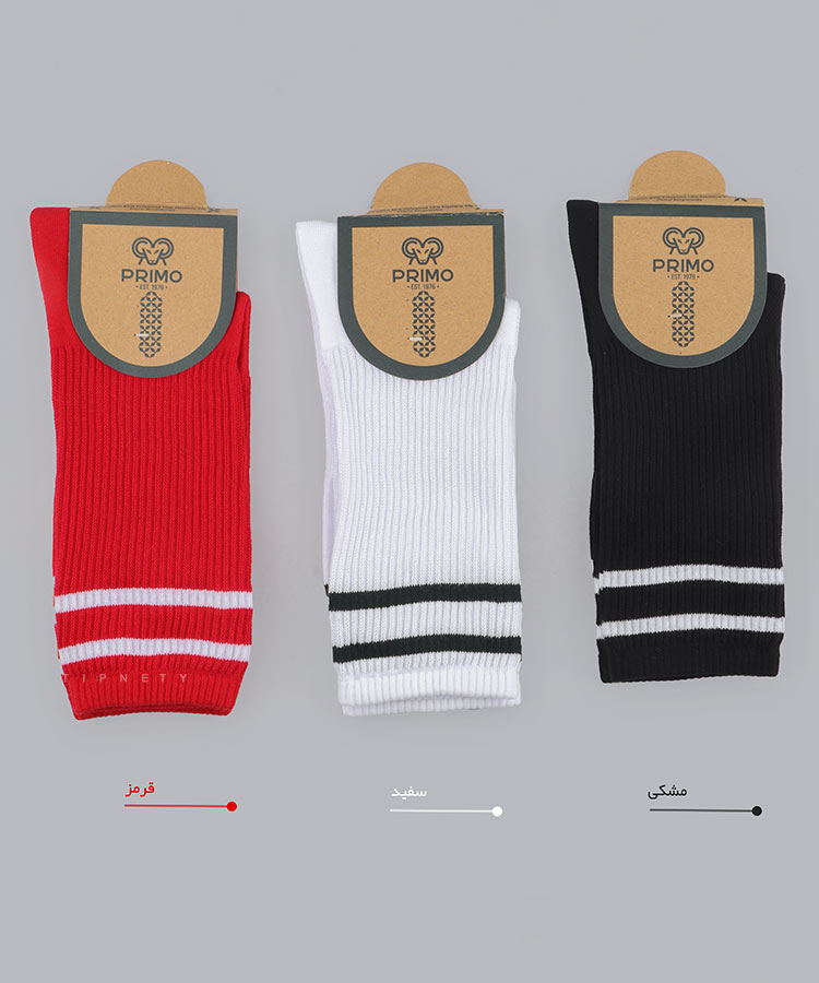                                                                                                                         مشکی سفید سبز کاربنی سورمه ای قرمز آبی روشن ملانژ یشمی جوراب ساق بلند 9392  - تصویر 5