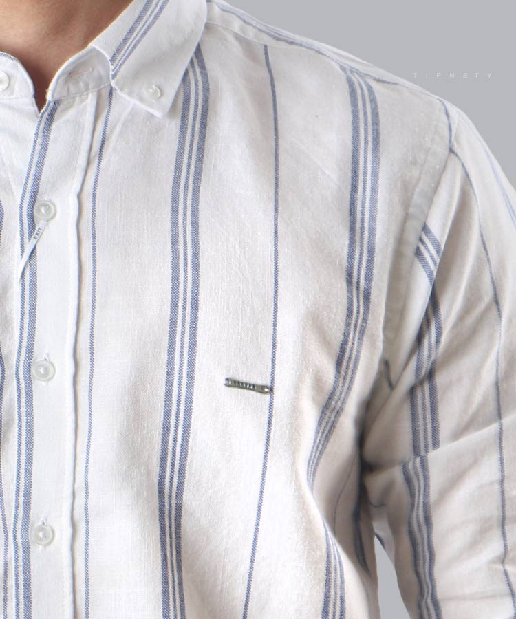                                     سورمه ای پیراهن آستین بلند فیت 8826  - تصویر 3