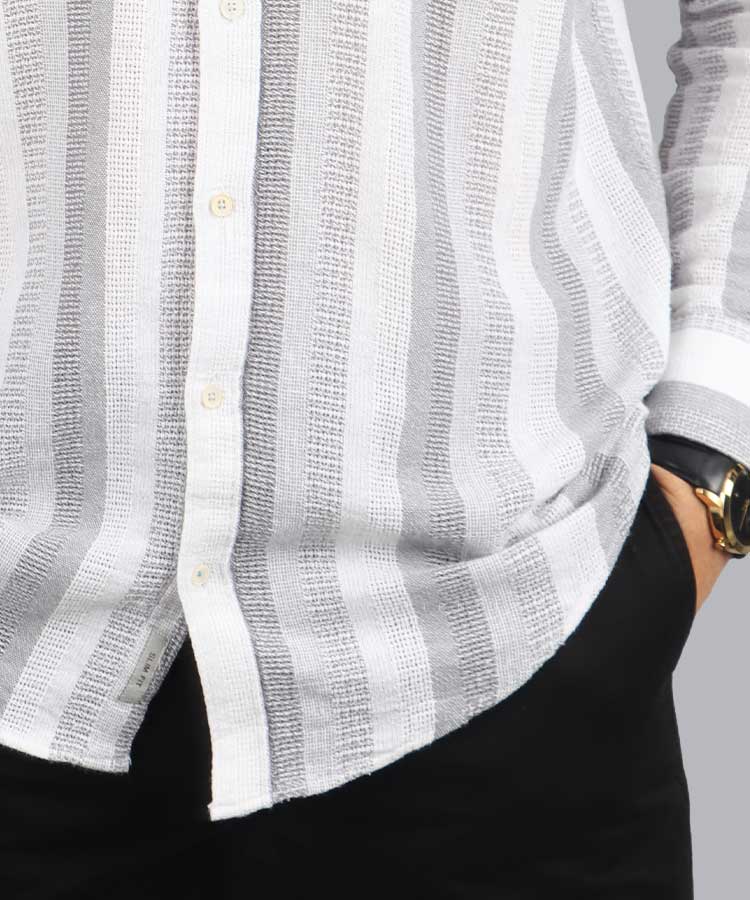 پیراهن مردانه آستین بلند یقه دیپلمات 5262