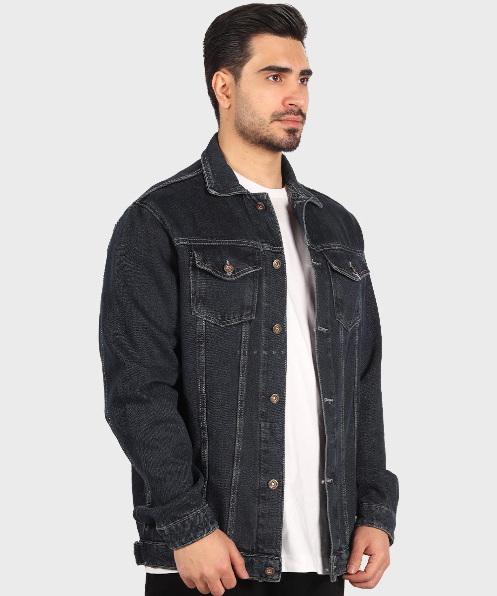         سورمه ای زمستانه کت جین 0202  - تصویر 3