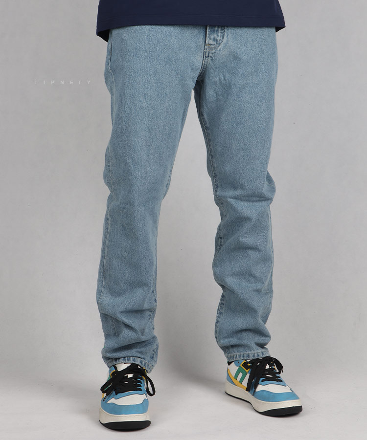 شلوار جین مام استایل مردانه آبی روشن 5016