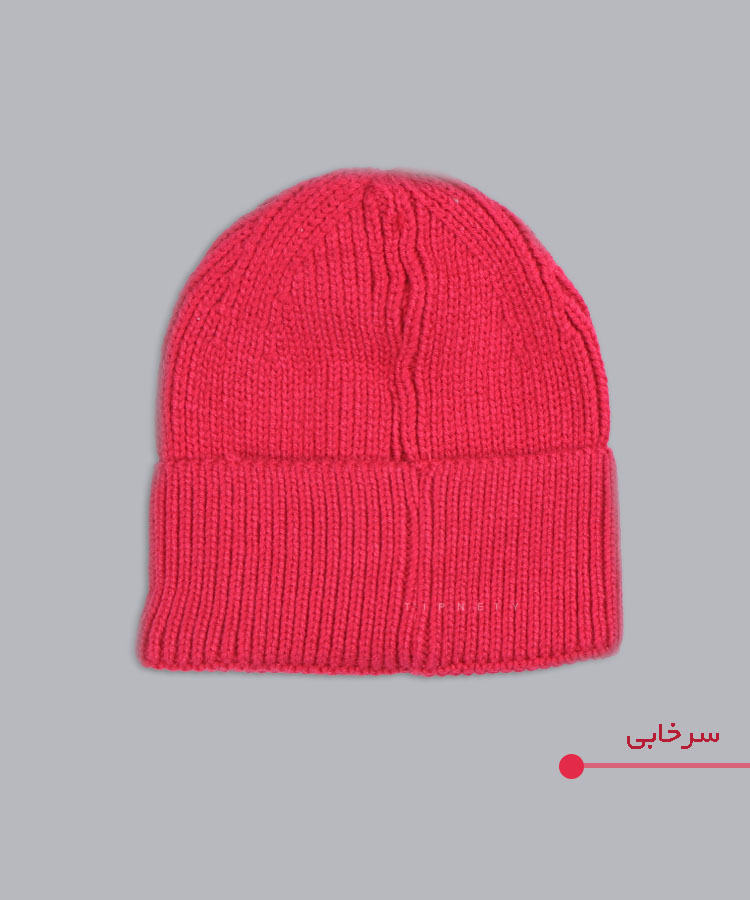                                                                                                                                                           مشکی طوسی بنفش سرخابی زیتونی شیری سبز صورتی کاربنی کرم کلاه زمستانی 0338  - تصویر 3