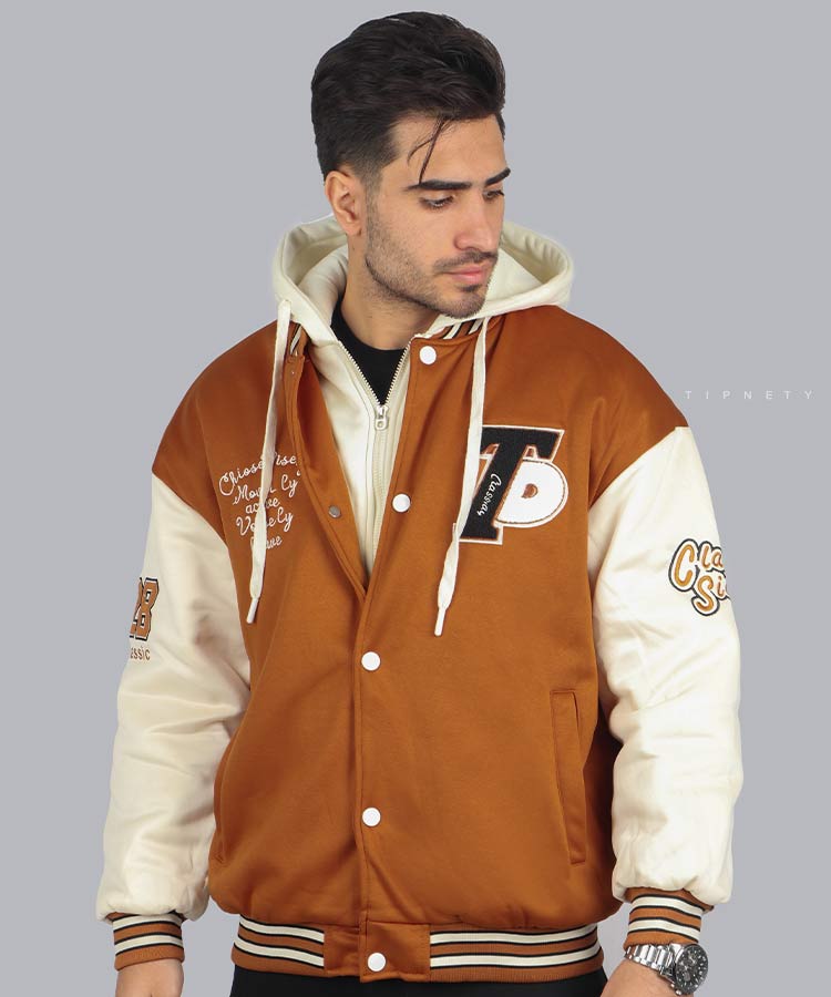                                                                                                                         مشکی شتری سبز پاییزه سویشرت 5818  - تصویر 4