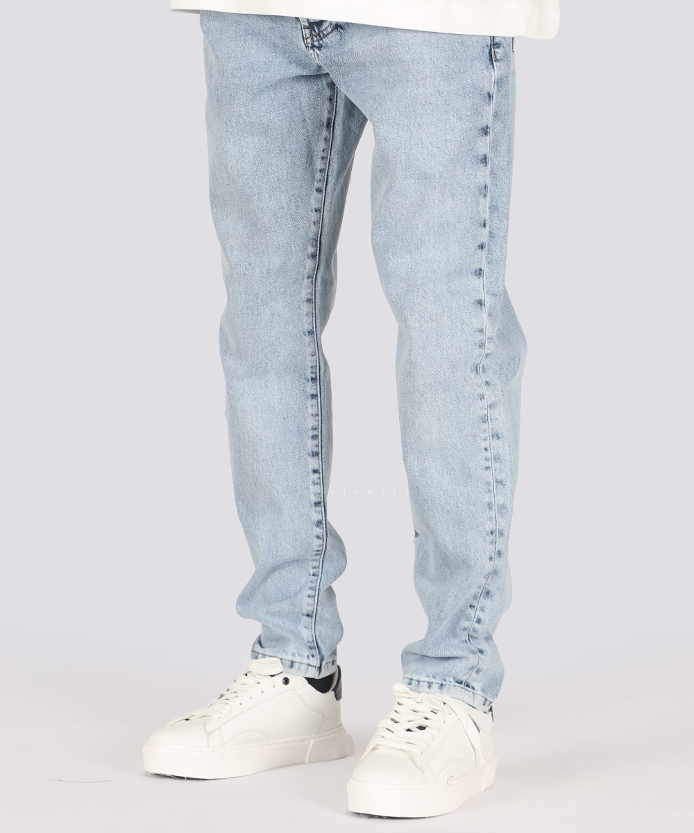                                         مشکی تینت سورمه ای دودی آبی یخی شلوار جین مام فیت 3932  - تصویر 11