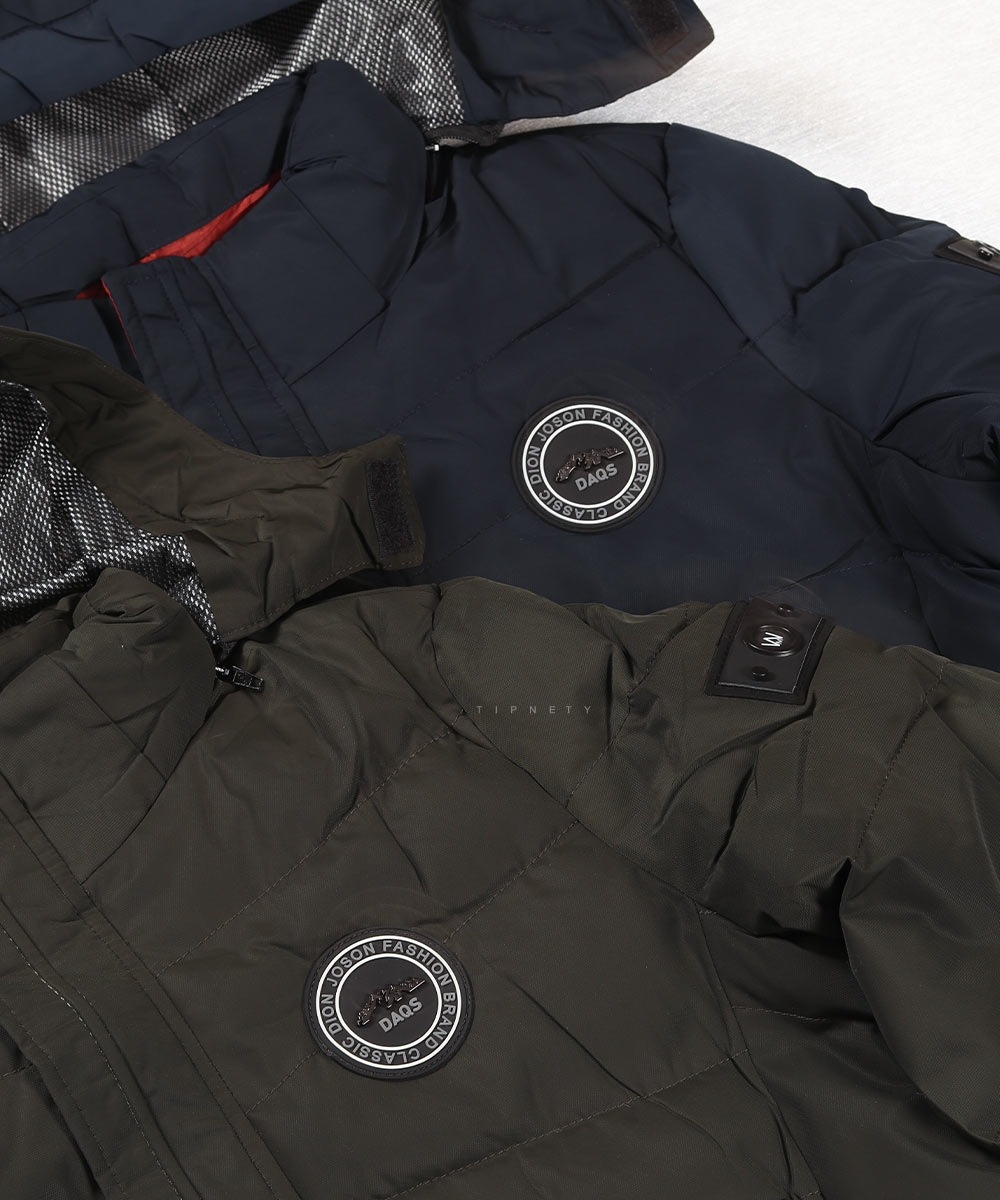 کاپشن مردانه ضد آب Dion Joson کد 7059