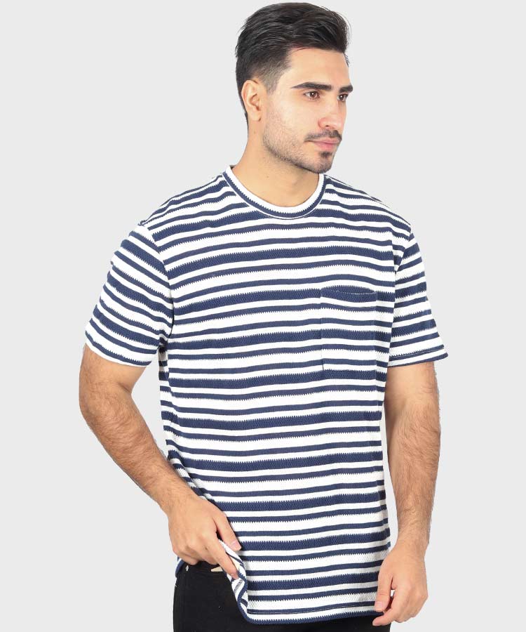                         صدری مشکی سورمه ای تیشرت لش 3520  - تصویر 3