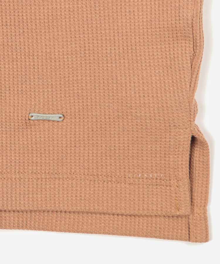                                                                       نسکافه ای سفید نوک مدادی سورمه ای تیشرت یقه دار 1685  - تصویر 11