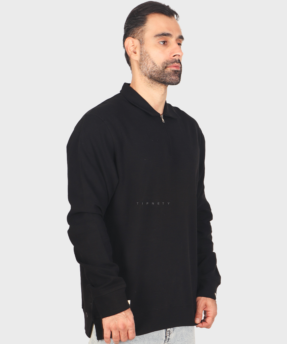                                           کرم نوک مدادی مشکی شیری خاکی صدری پاییزه تیشرت 4221  - تصویر 24