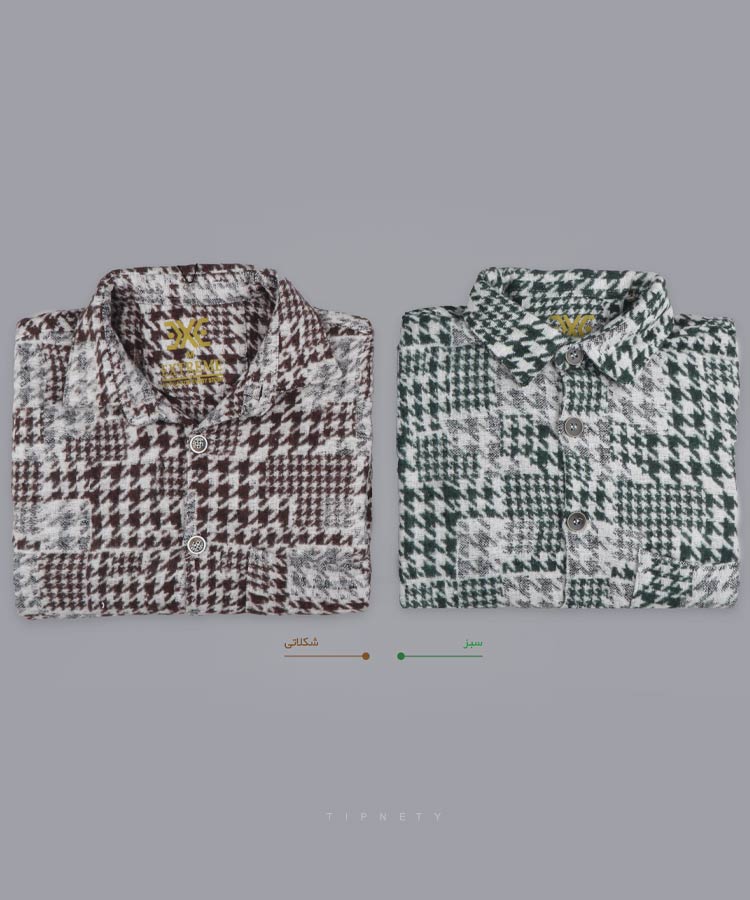                                                                                                                                                                                                                         سورمه ای شکلاتی طوسی مشکی سبز پاییزه پیراهن 0727  - تصویر 7