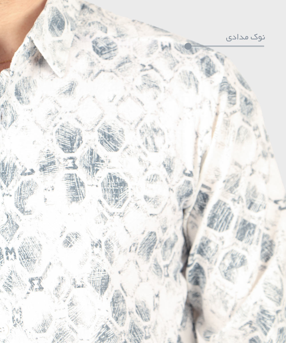           نوک مدادی خاکی سورمه ای مشکی پیراهن لش 0360  - تصویر 5