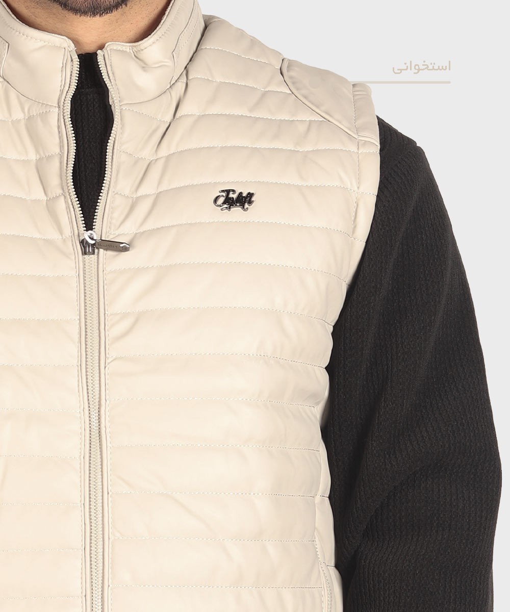 مشکی قهوه ای استخوانی زمستانه پافر 2549  - تصویر 3