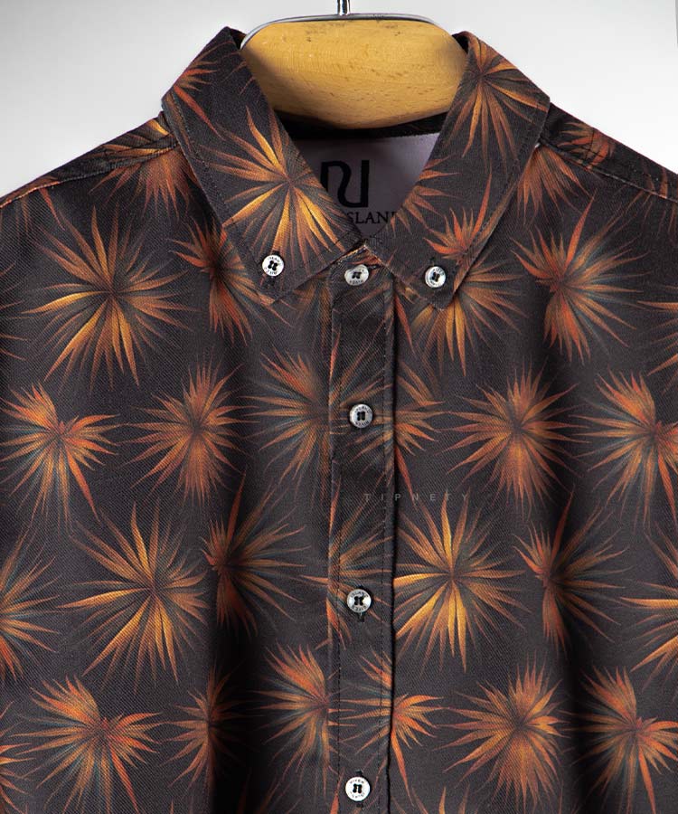                                                                                     سورمه ای صورتی قهوه ای ذغالی نارنجی پیراهن آستین بلند فیت 4002  - تصویر 3