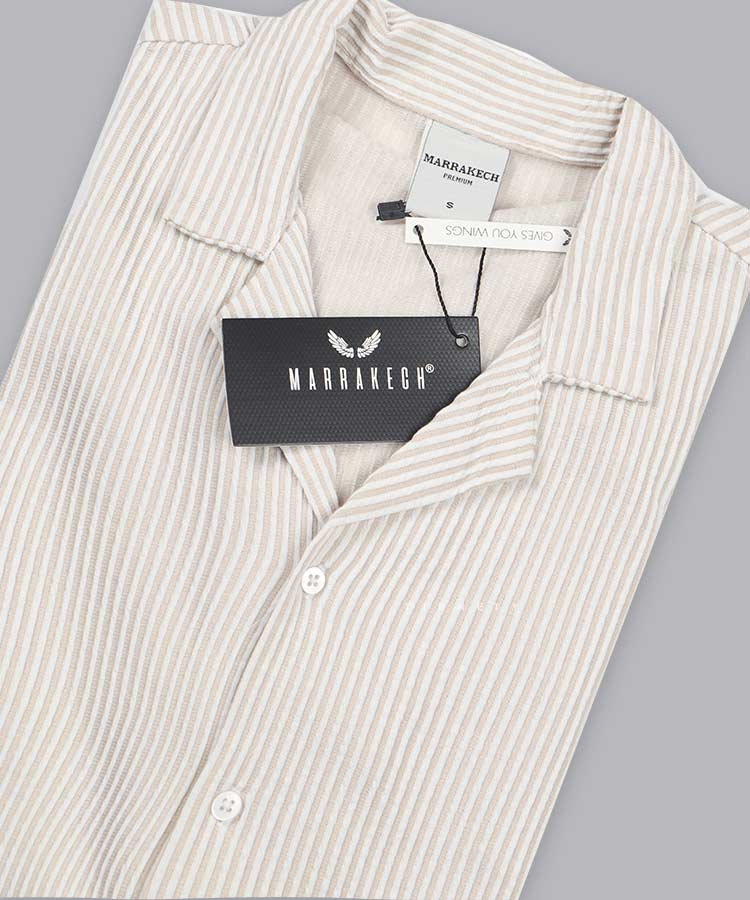 پیراهن یقه انگلیسی مردانه برند مراکش 1679
