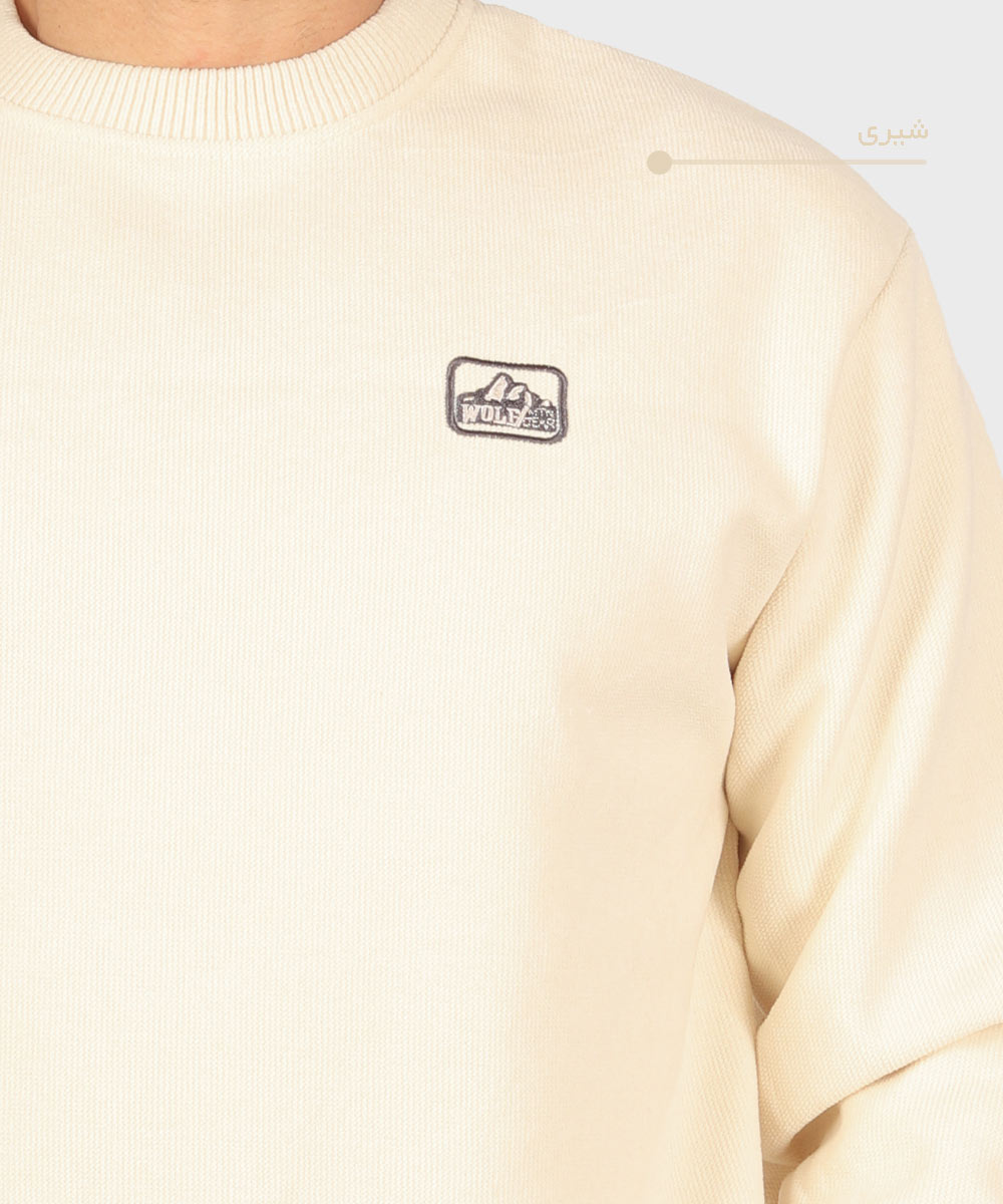                 شیری لجنی مشکی پاییزه پلیور 7137  - تصویر 7