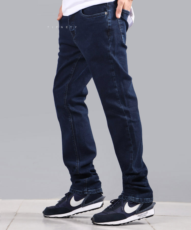 شلوار جین اسلیم مردانه ساده 3675