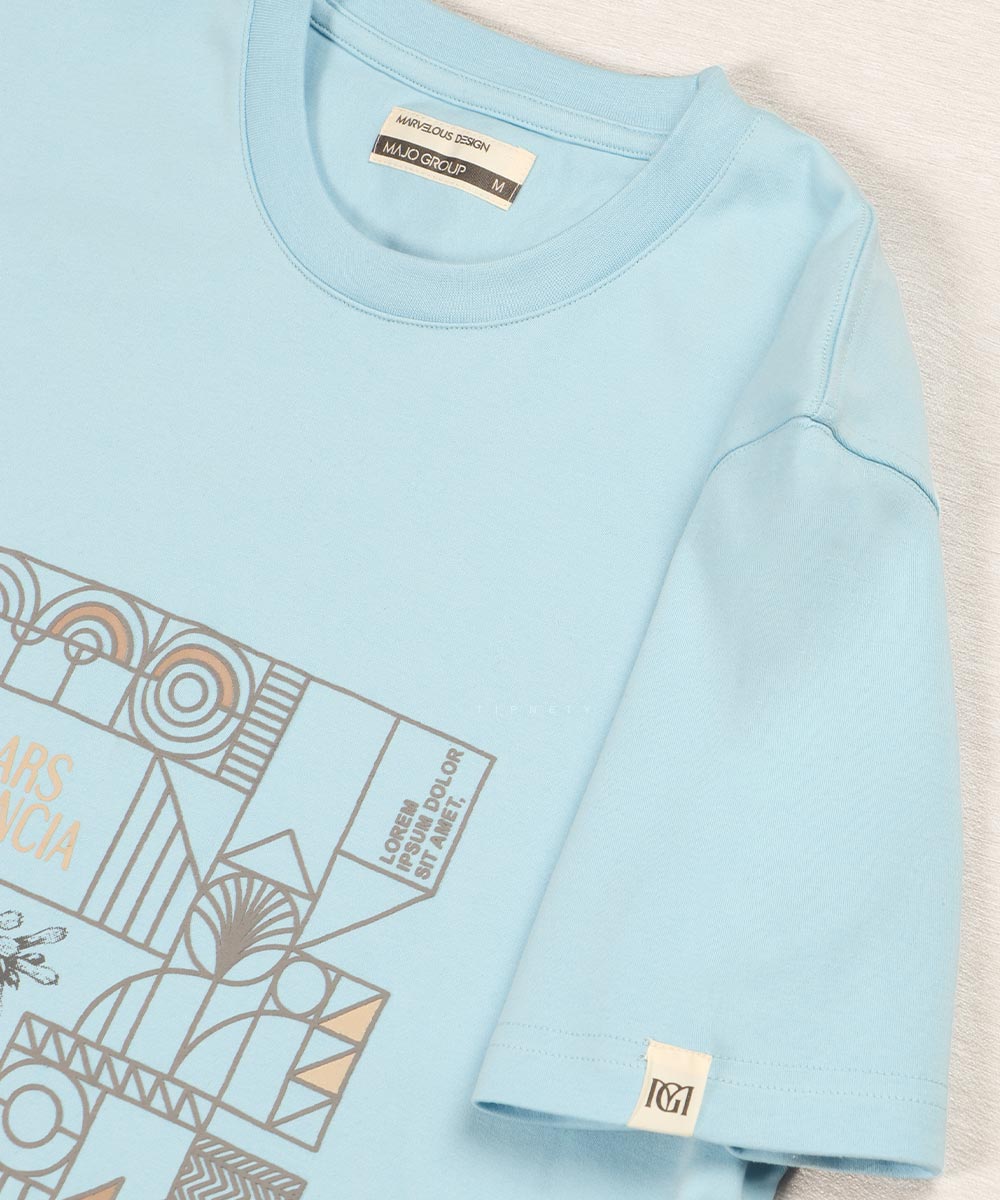                                                                                                                 تیشرت لش دخترانه طرحدار 4212               مشکی آبی روشن صدری کاربنی شیری پسته ای تیشرت چاپی 4212  - تصویر 3