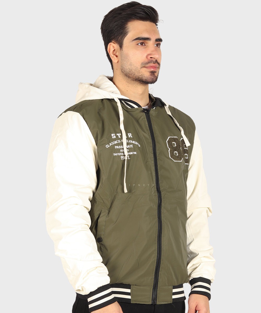                 لجنی طوسی مشکی پاییزه سویشرت 7036  - تصویر 10