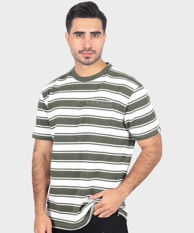 تیشرت لش کنفی و راه راه 3540