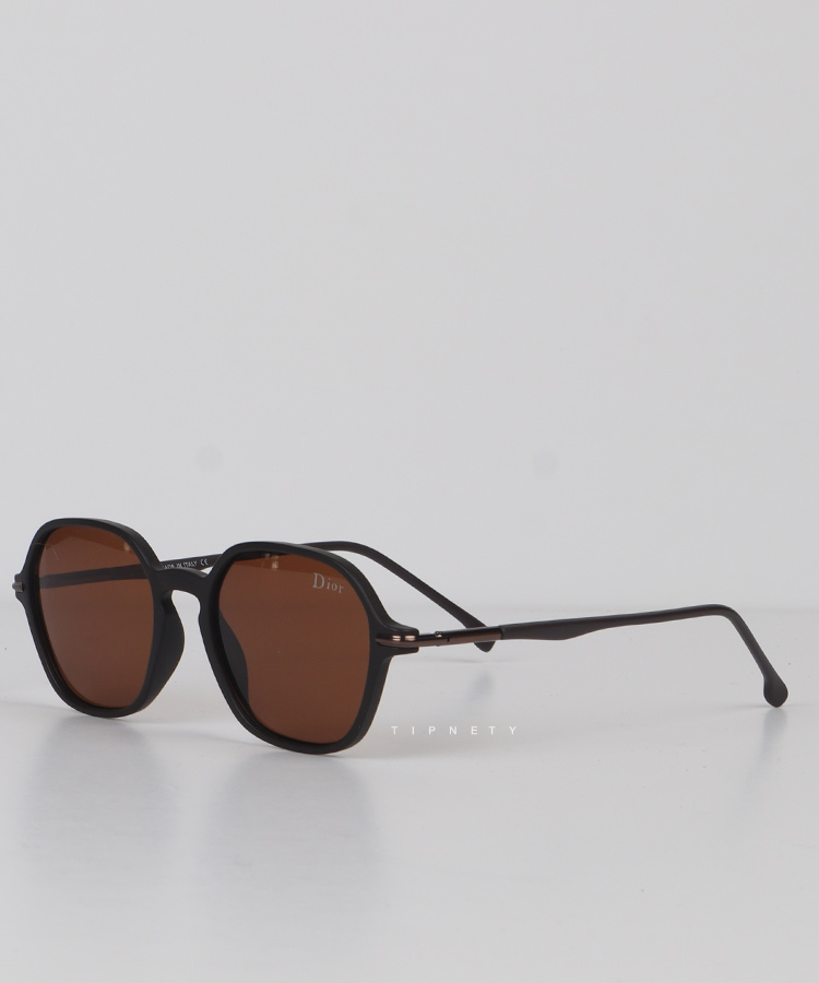                   مشکی قهوه ای عینک آفتابی 8071  - تصویر 4