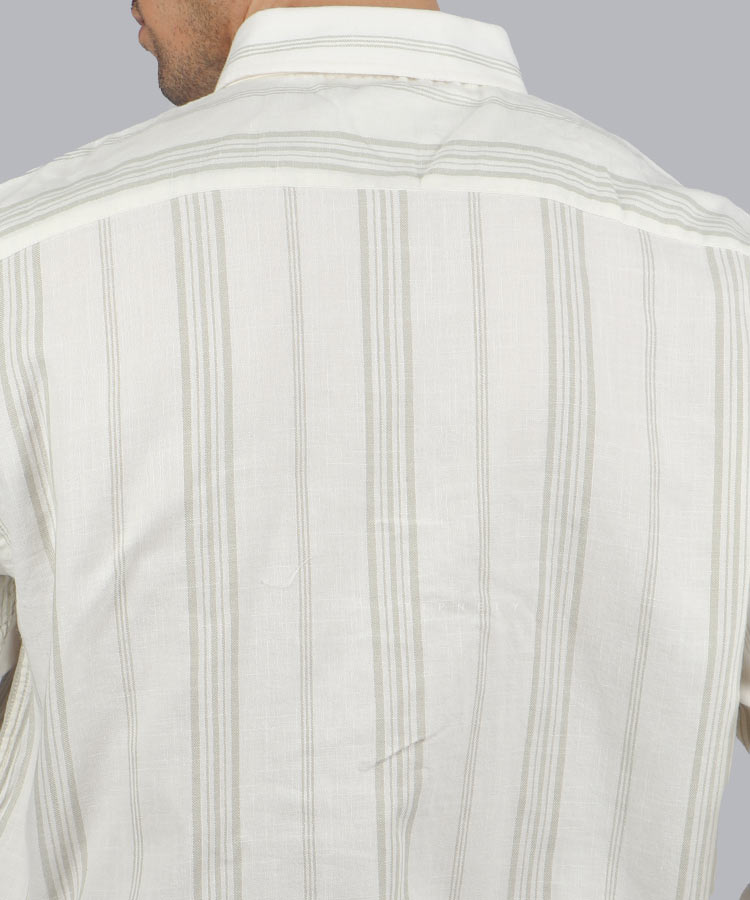                                     سبز روشن پیراهن آستین بلند فیت 1156  - تصویر 3