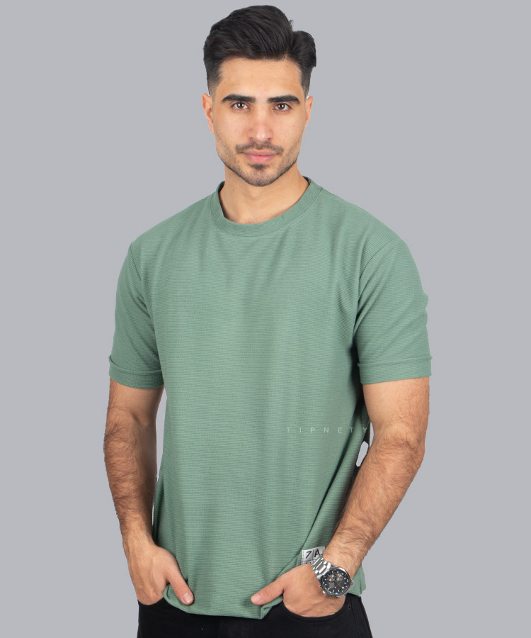 تیشرت لش ساده مردانه 1268