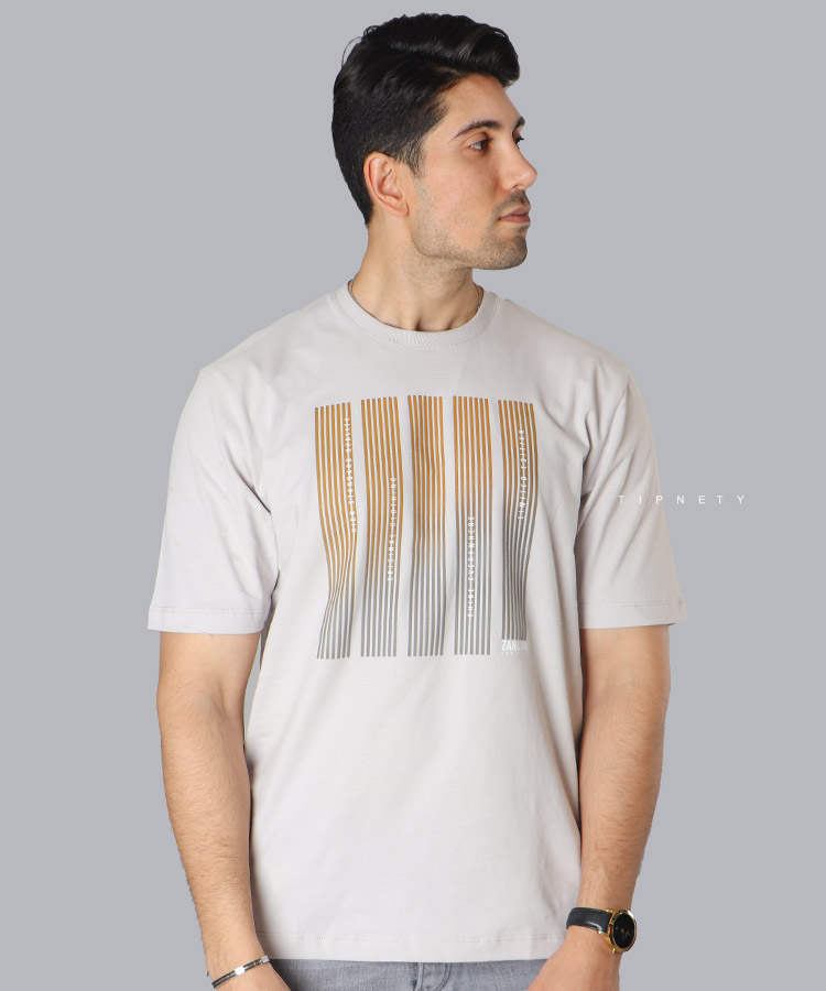 تیشرت طرح دار مردانه 1165