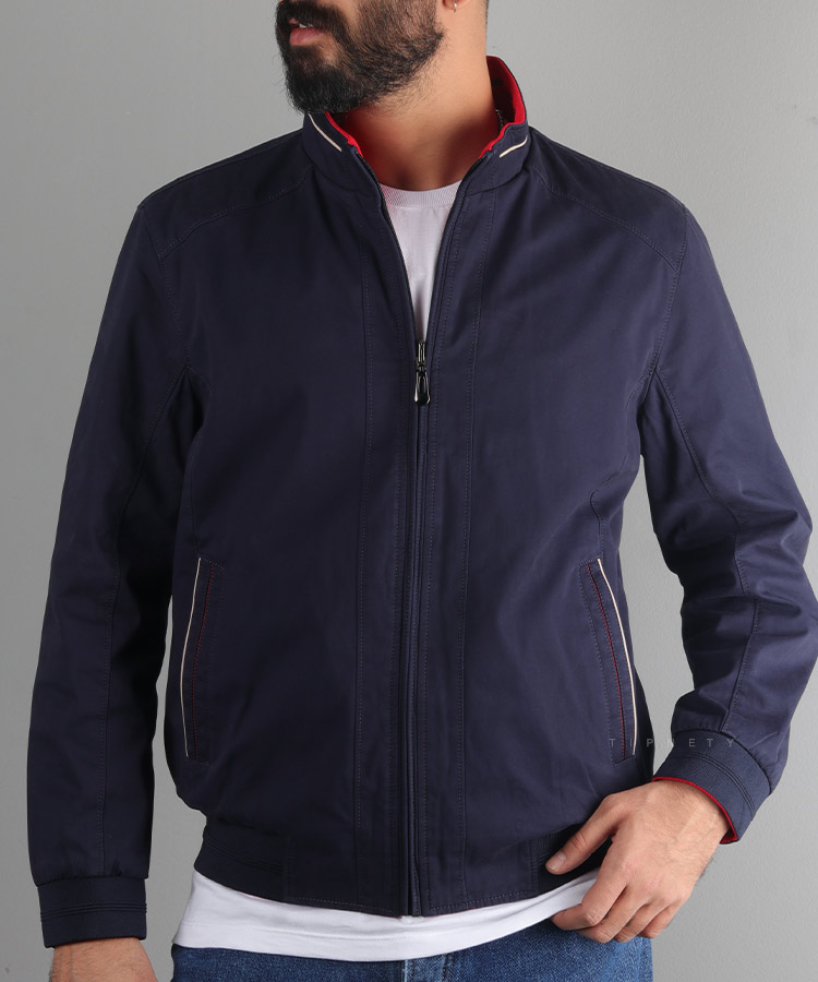                   سورمه ای مشکی زمستانه کت کتان 6683  - تصویر 3