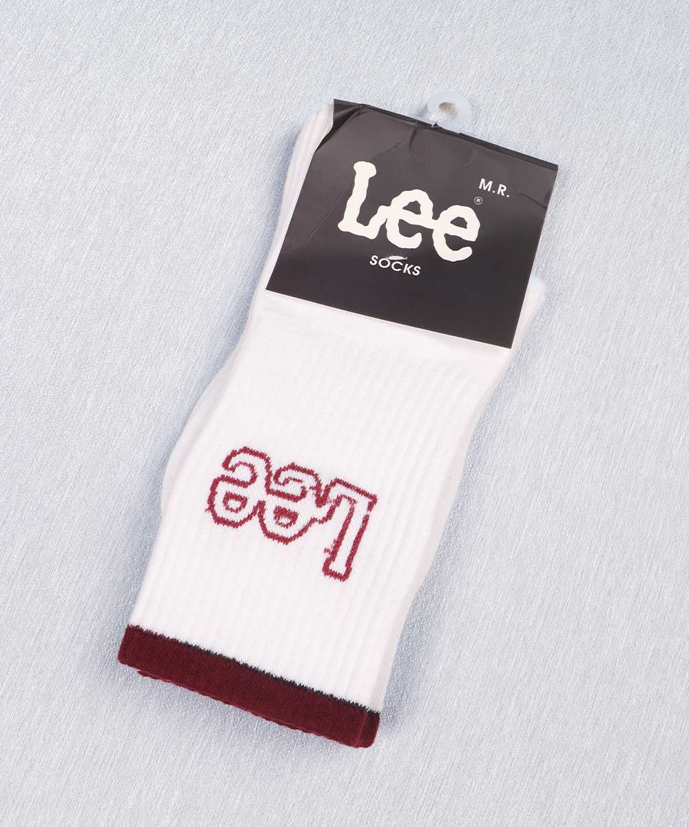 جوراب ساق بلند اسپرت طرح Lee کد 7109