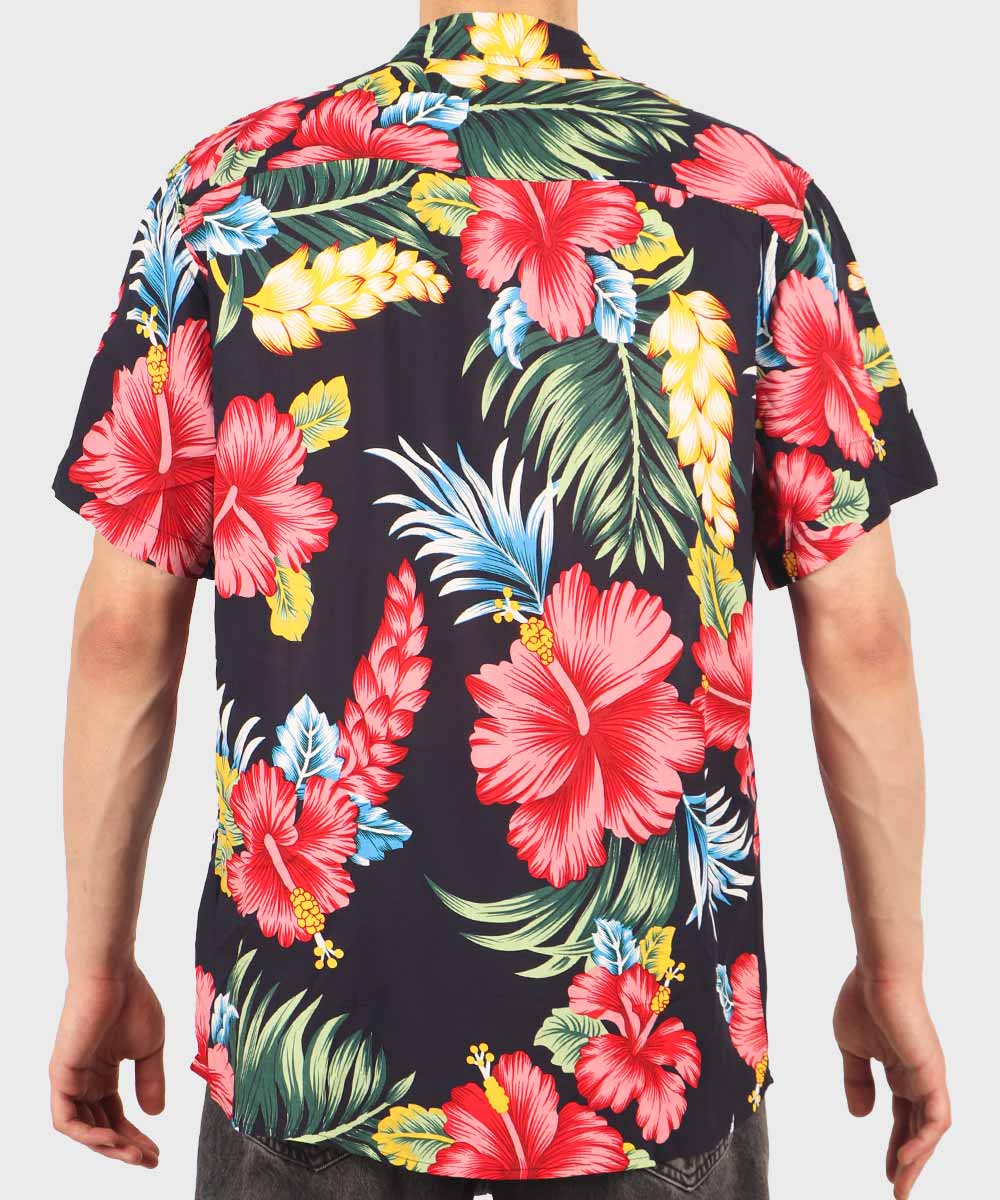 پیراهن مردانه هاوایی آستین کوتاه 2052