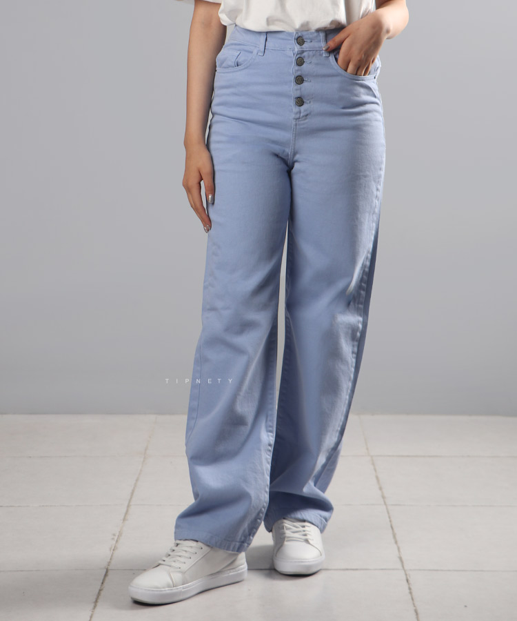 شلوار بگ زنانه کتان 0365