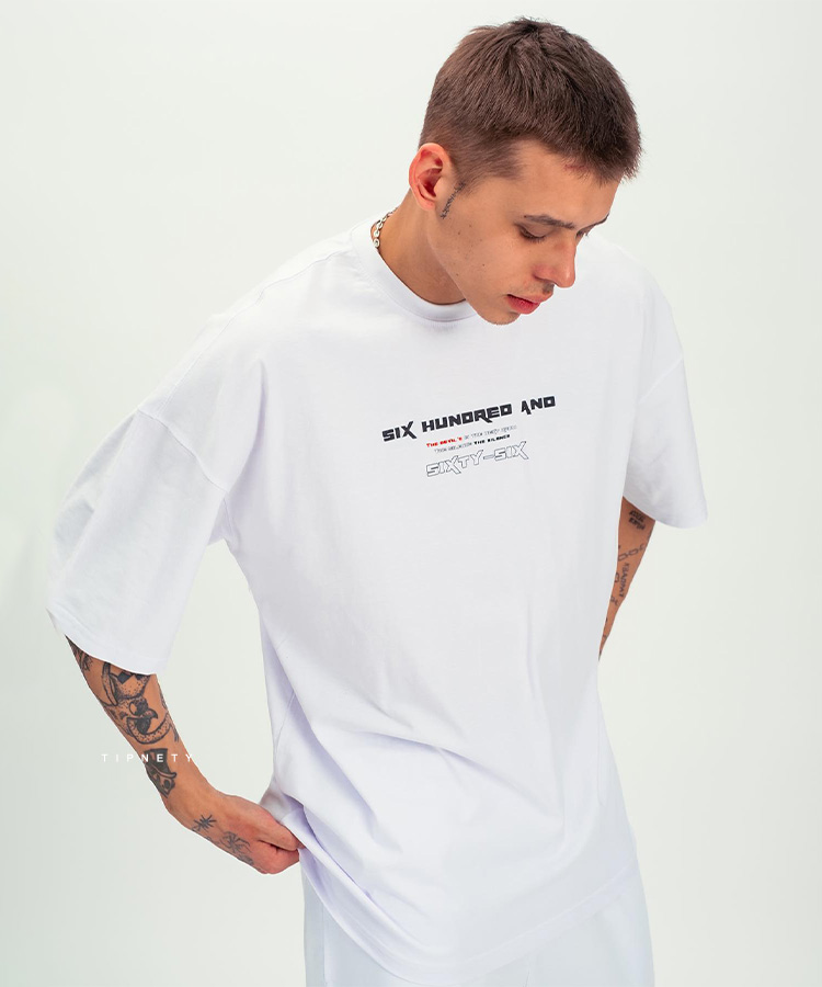 تیشرت لش برند Respire  طرح دار 3025