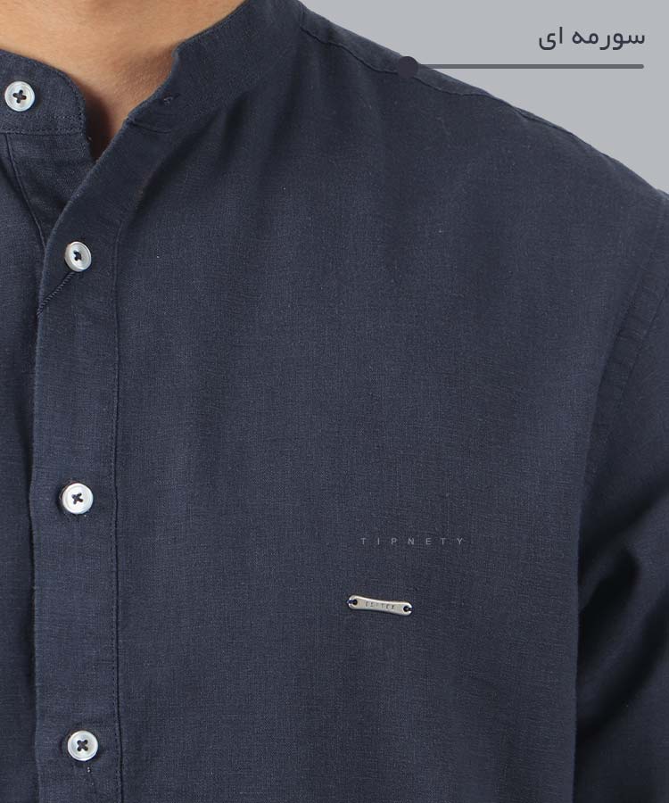                                                                                                                                                           مشکی سورمه ای زیتونی صدری استخوانی شیری پیراهن لش 5327  - تصویر 10