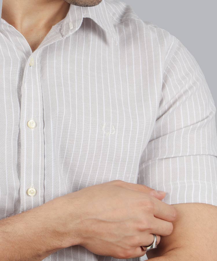 پیراهن آستین کوتاه مردانه مجلسی 4361