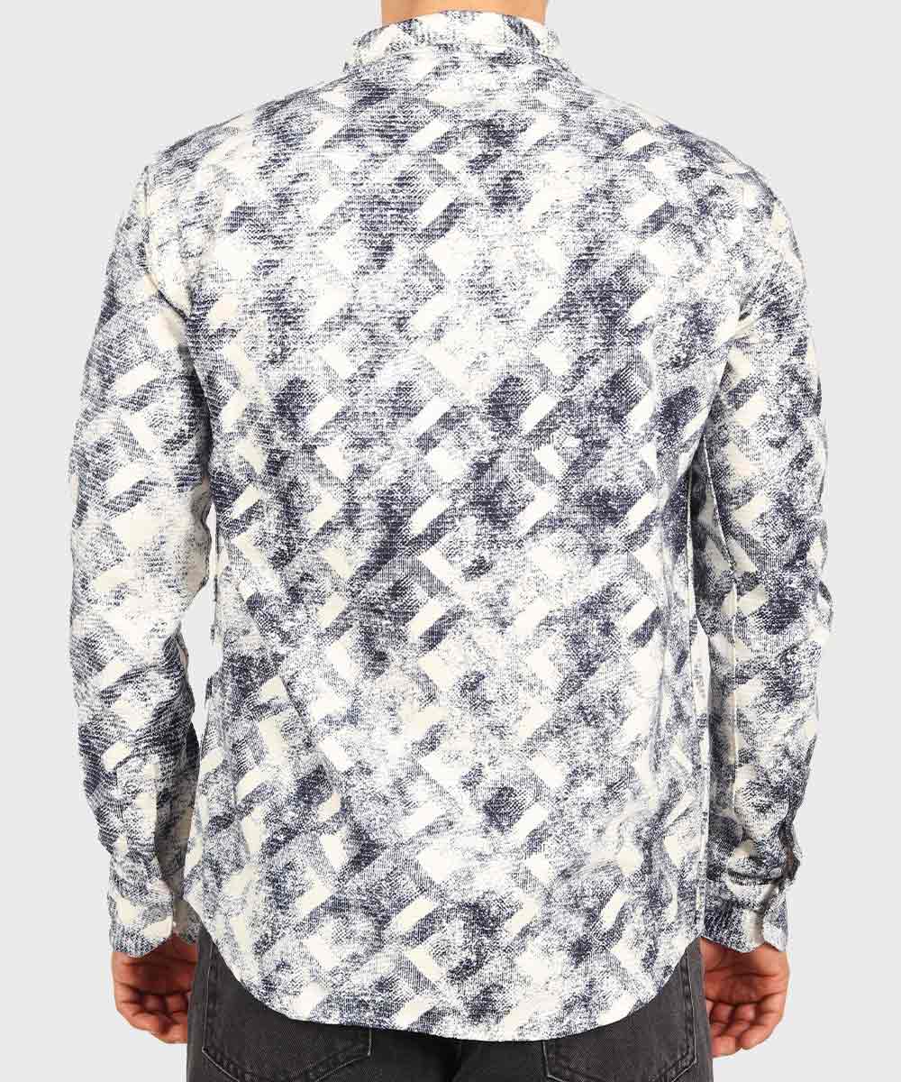       سورمه ای لجنی پاییزه پیراهن 0187  - تصویر 4