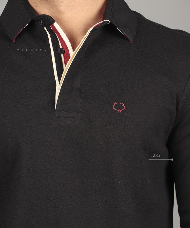                                                                                                                                                                                                 فرمی خاکی مشکی دودی سورمه ای پاییزه تیشرت 0457  - تصویر 9