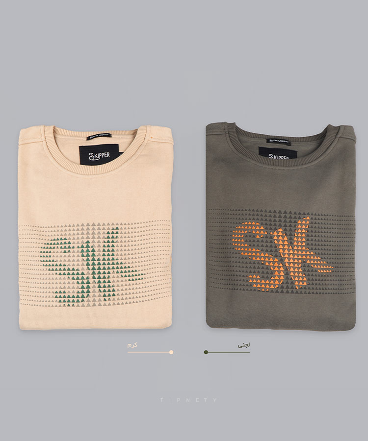                                                                                                                                                 مشکی کرم کله غازی لجنی دودی پاییزه پلیور 5230  - تصویر 4