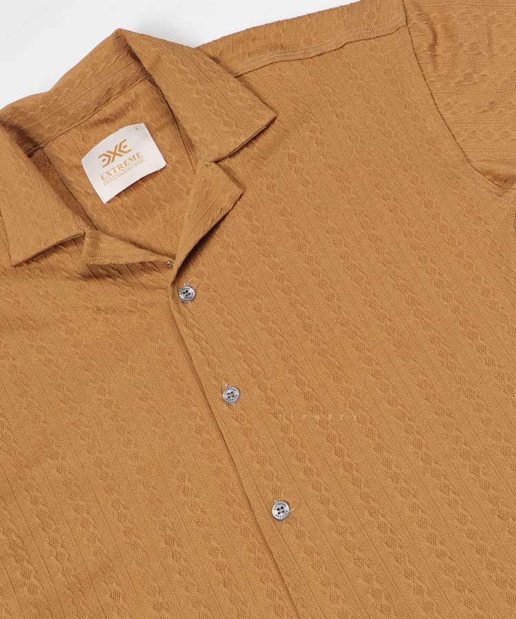                                                   یشمی شتری شیری مشکی پیراهن یقه انگلیسی 0335  - تصویر 12