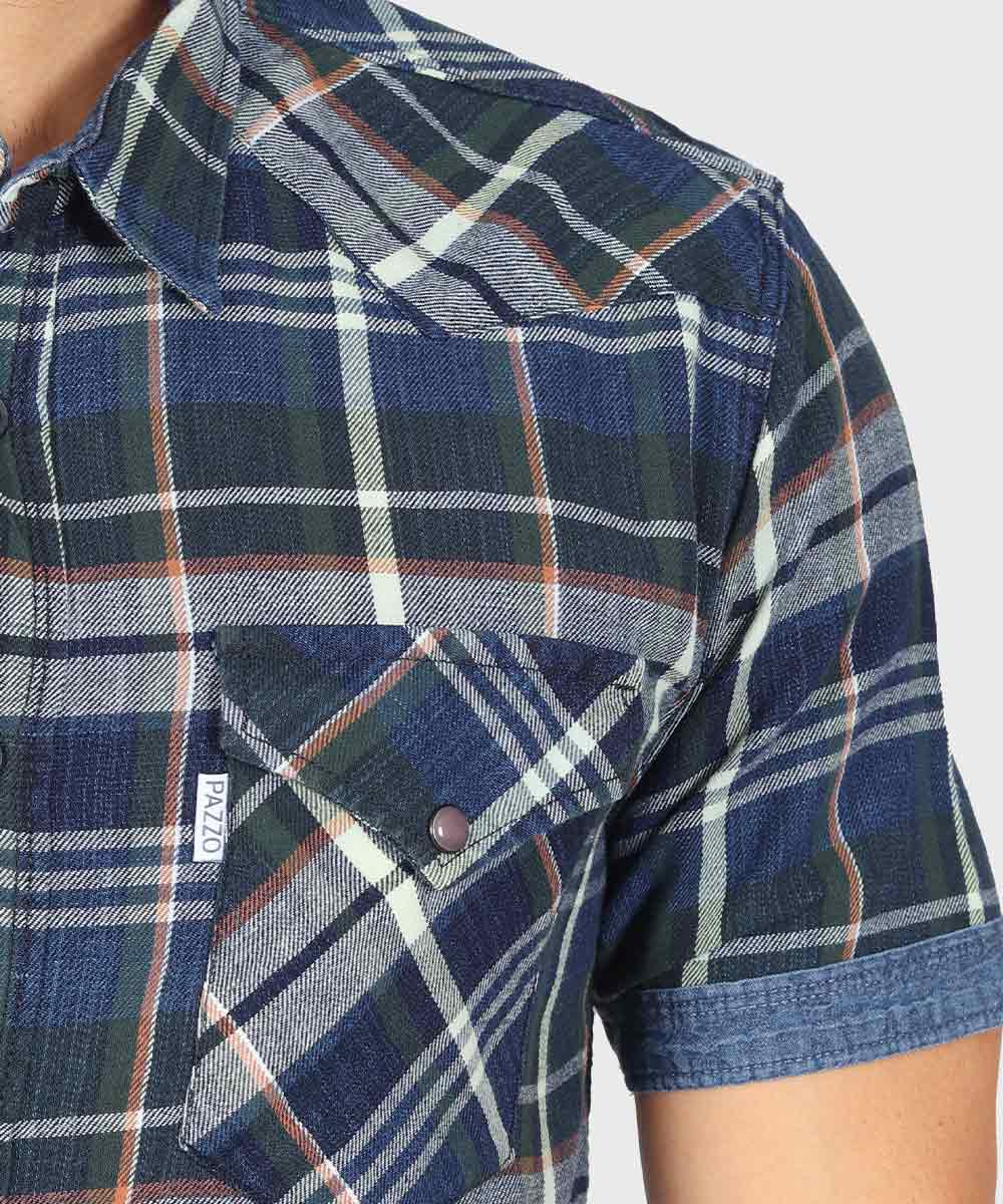     سبز پیراهن آستین کوتاه فیت 1510  - تصویر 3