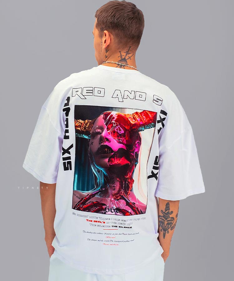 تیشرت لش برند Respire  طرح دار 3025