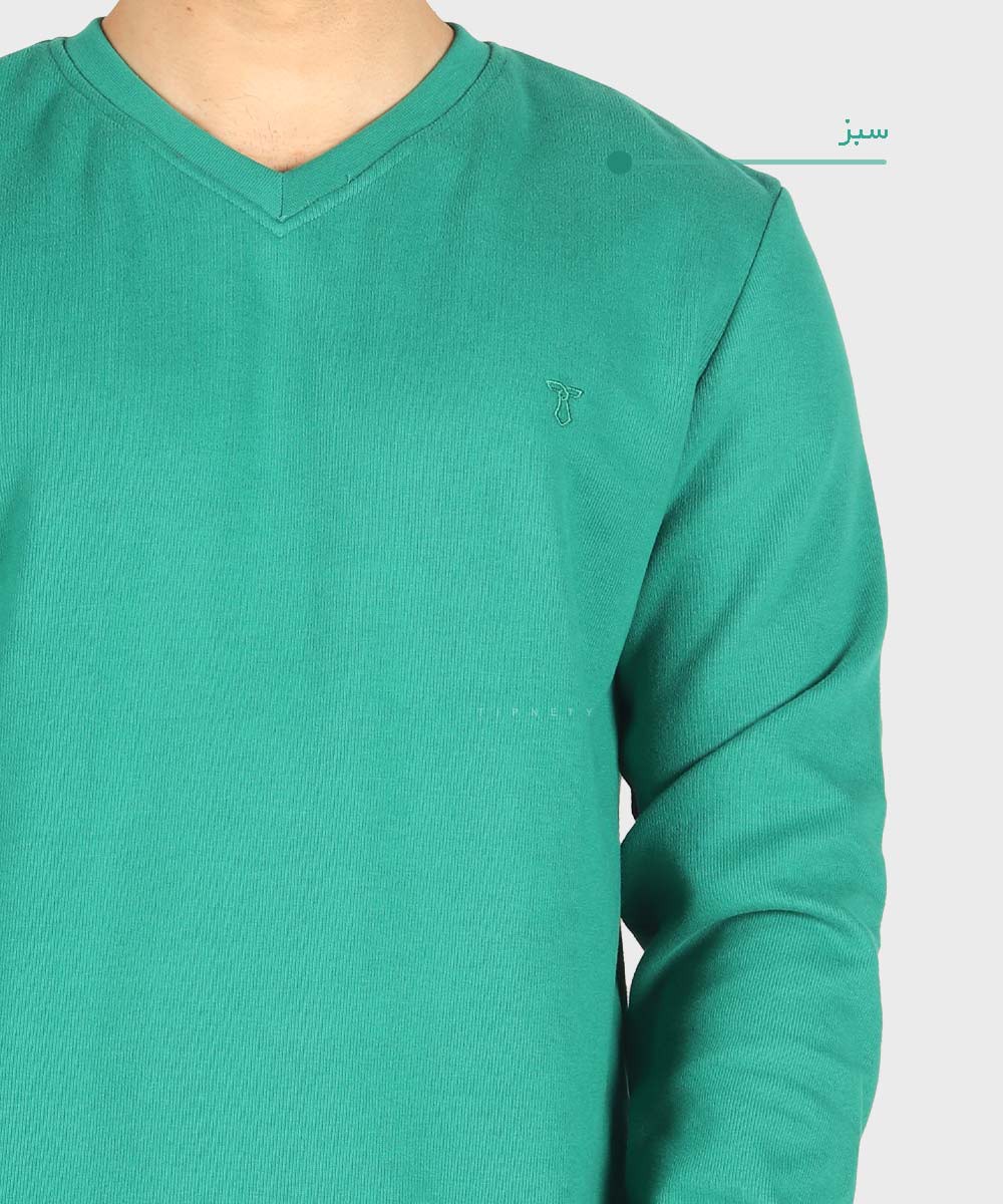                                                                                           آجری قهوه ای فرمی یشمی زرشکی خردلی کله غازی آبی روشن کاربنی سبز آبی چرک لجنی صدری مشکی پاییزه پلیور 5353  - تصویر 20