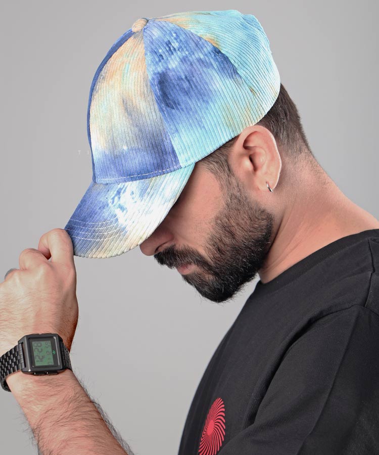               لجنی آبی قرمز لیمویی سبز کلاه نقابدار 2116  - تصویر 3