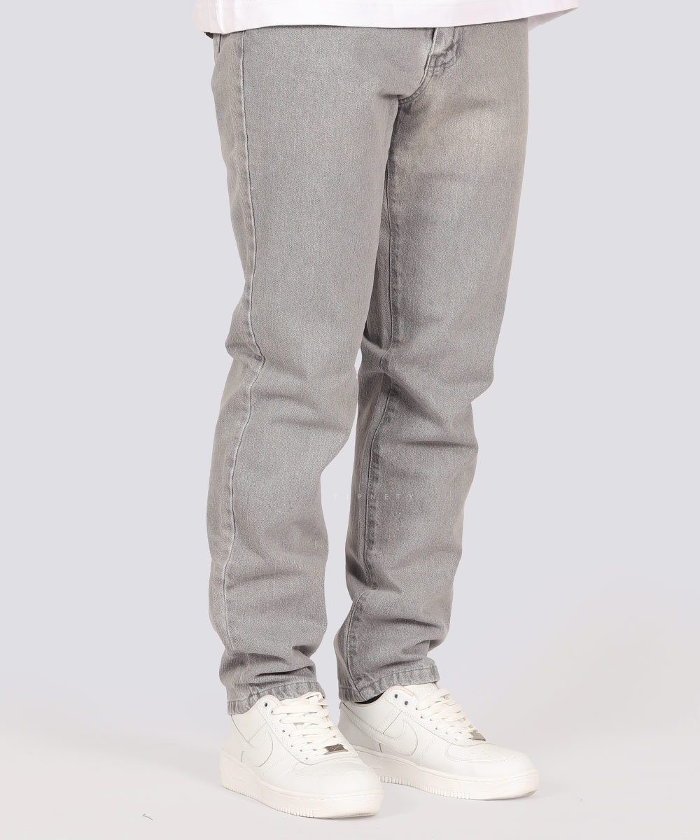     طوسی شلوار جین مام فیت 0804  - تصویر 7