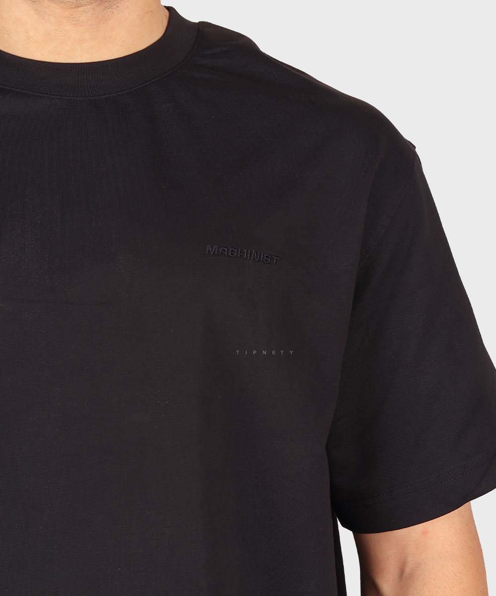تیشرت باکسی مشکی برند ماچینیست 1782