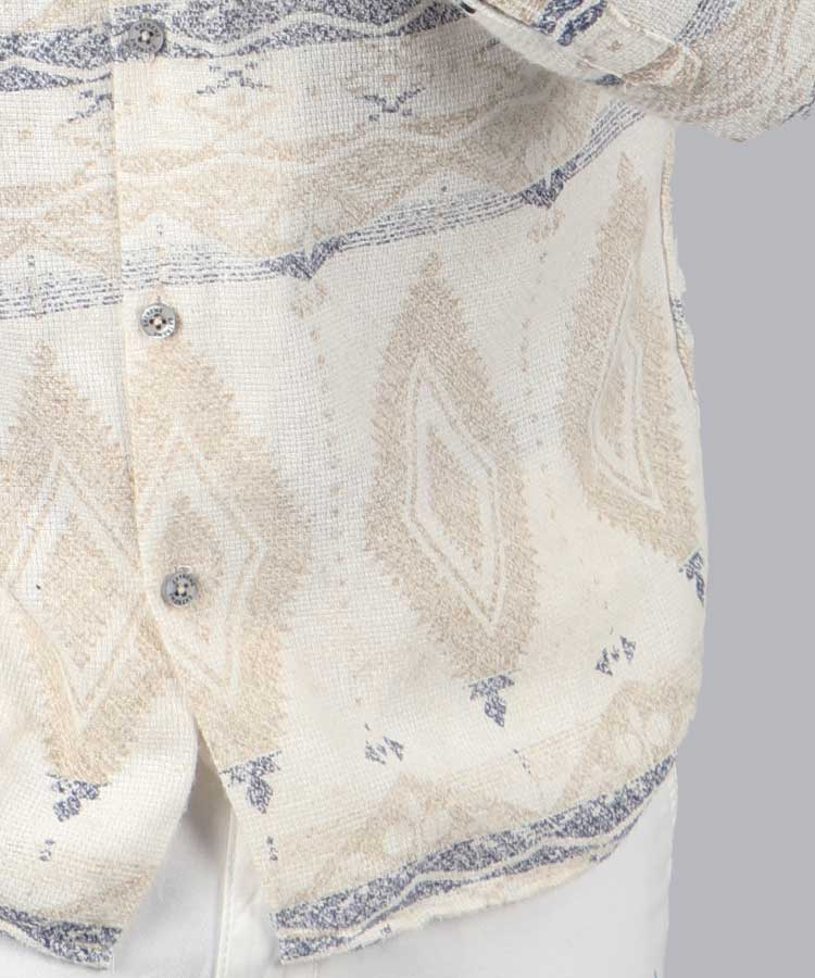                             کرم پیراهن یقه انگلیسی 0127  - تصویر 4